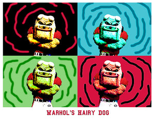 Warhol's Hairy Dog