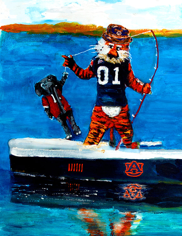 Look What the Auburn Tiger Dragged in!